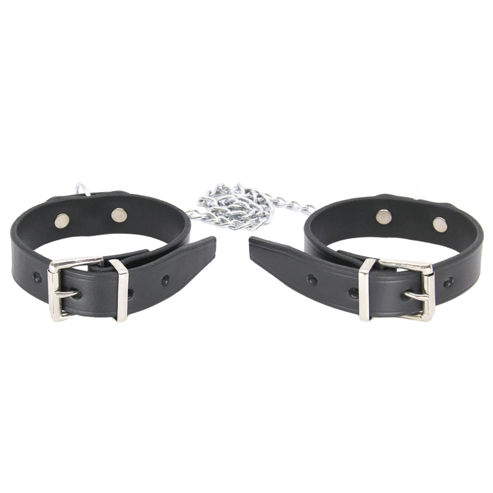 Love In Leather Australian Made Unlined Ankle Cuffs 002