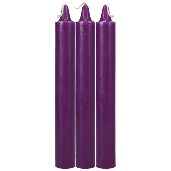 Doc Johnson Japanese Drip Candles - Purple