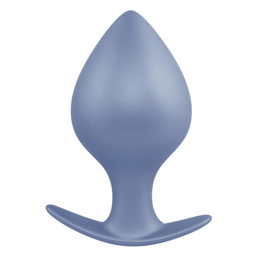Excellent Power Metallic Glam T Base Butt Plug Medium | Blue  Pleasure  Chest