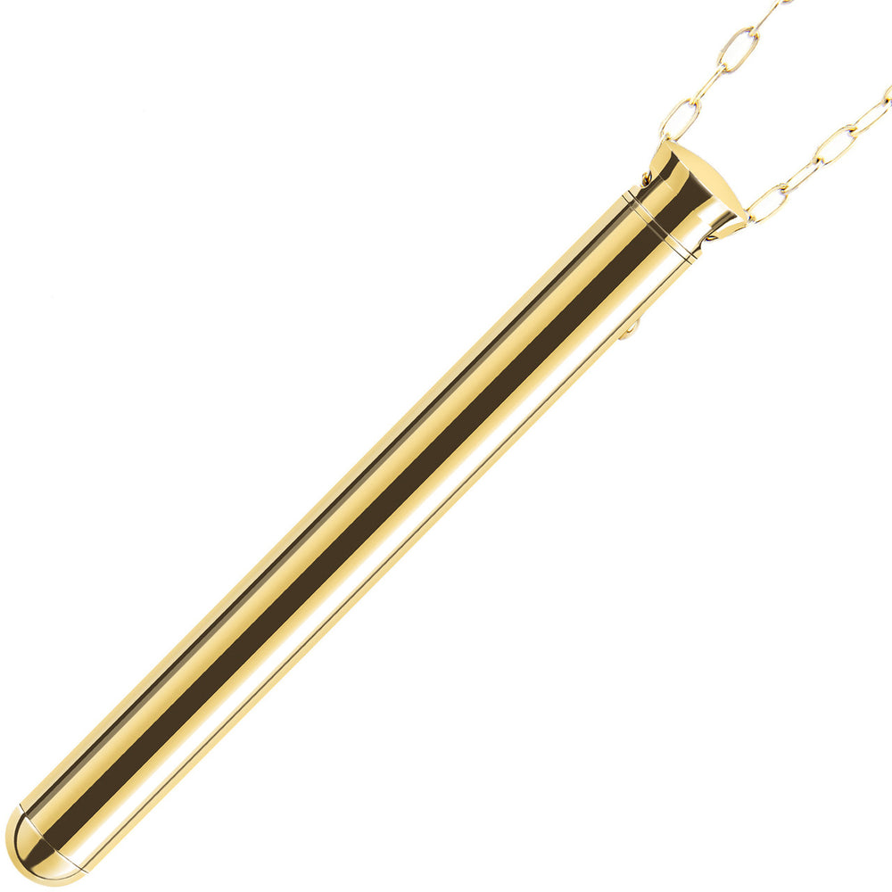 Le Wand Chrome Vibrating Necklace - Gold