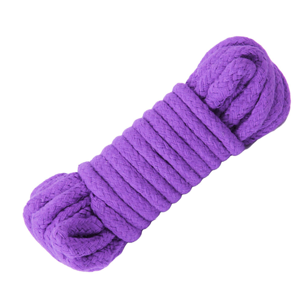 Love In Leather Cotton Rope 10 Metre - Purple