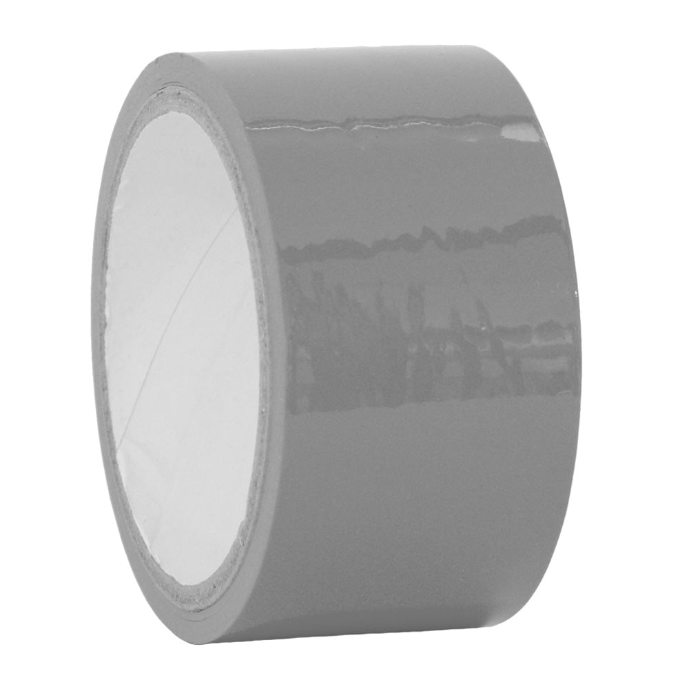 Love In Leather Reusable PVC Bondage Tape - Silver