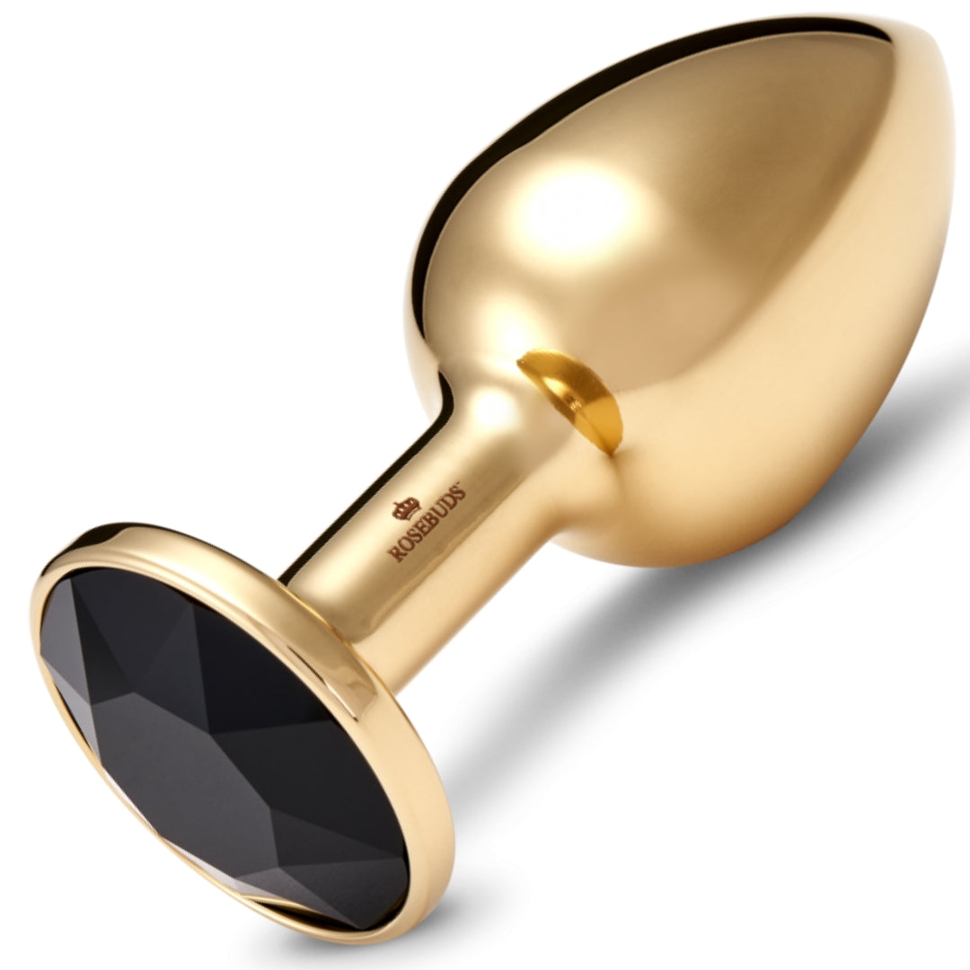 Rosebuds Stainless Steel Gold Butt Plug Medium | Jet Pleasure Chest Rosebuds Stainless Steel Gold Butt Plug Medium | Jet Pleasure Chest