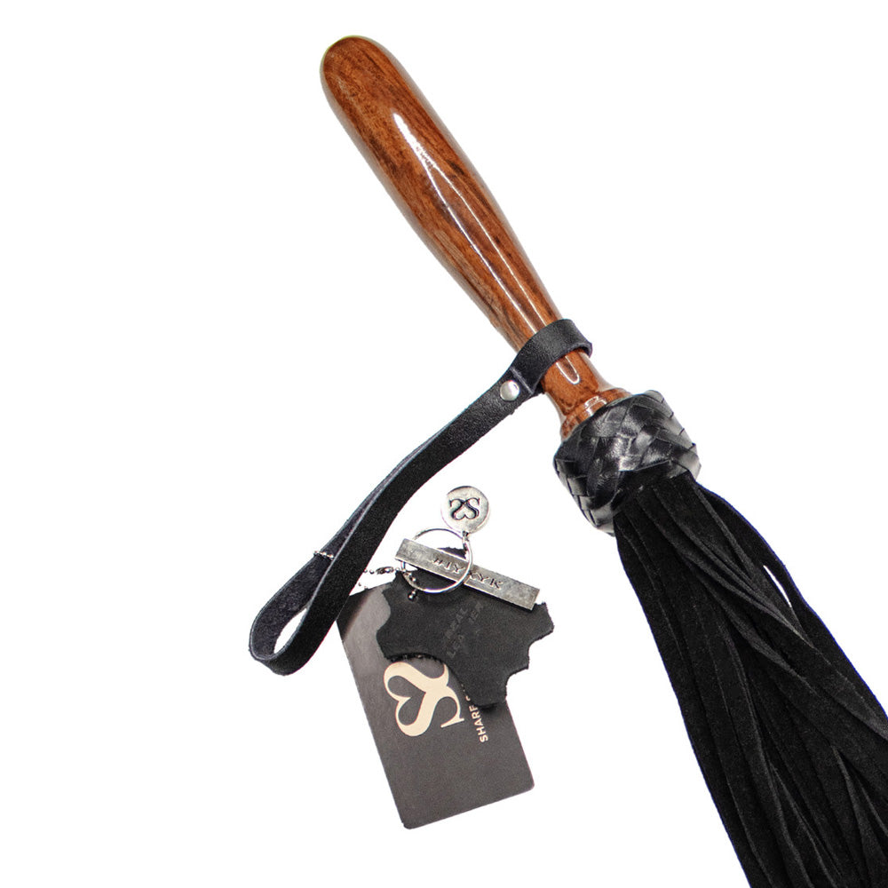 Share Satisfaction Bound X Suede Flogger With Wooden Handle