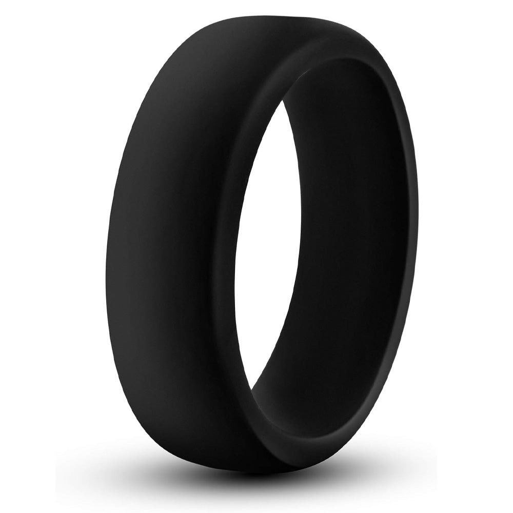 X-Cite Silicone Band Cockring - Black