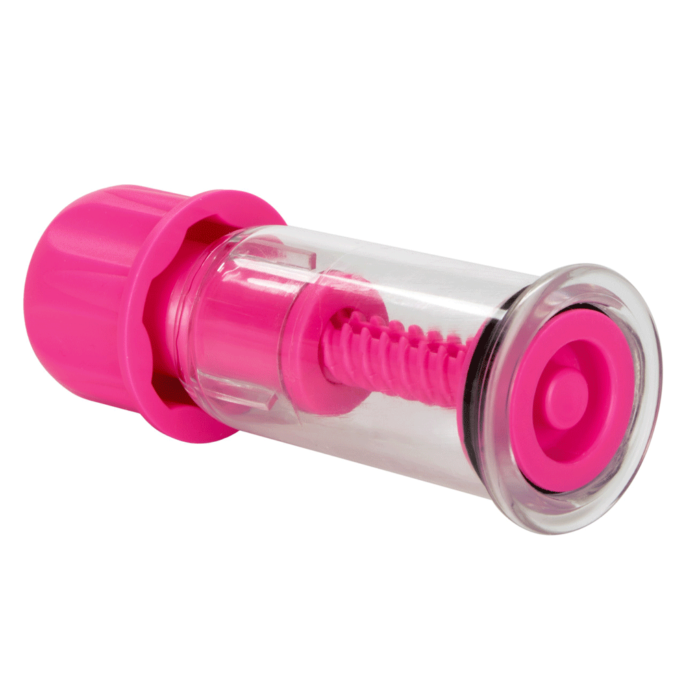 Calexotics Nipple Play Vacuum Twist Suckers - Pink