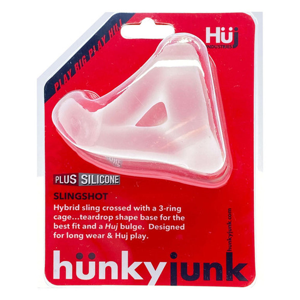 HunkyJunk Slingshot 3 Ring Teardrop - Ice