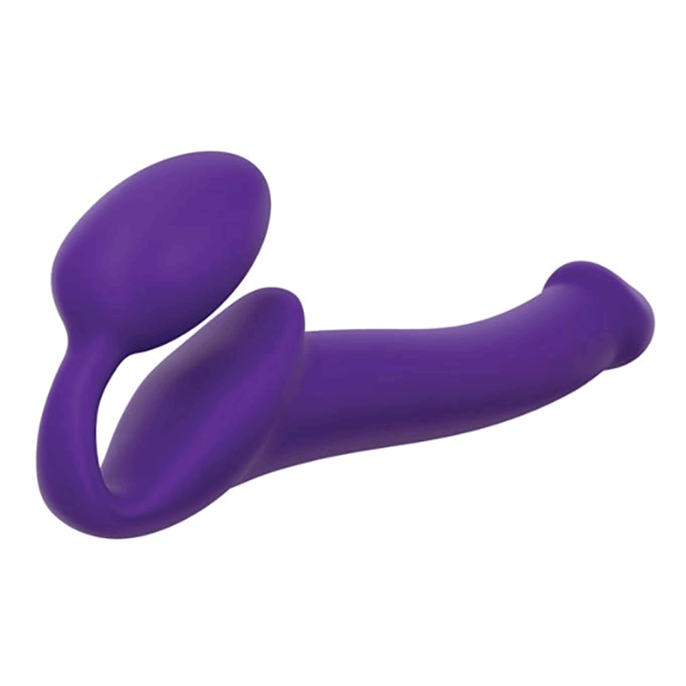 Strap On Me Strapless Bendable Purple - Medium