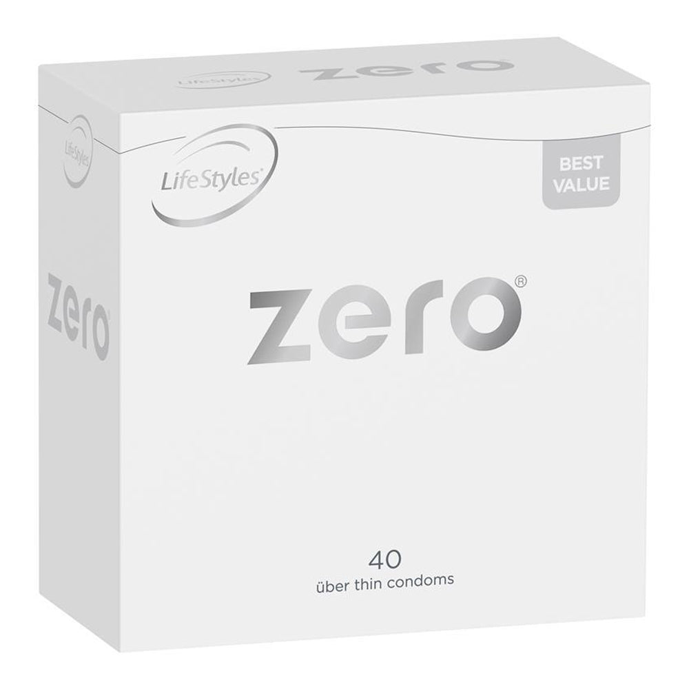 LifeStyles Zero Über Thin Condoms 40 Pack