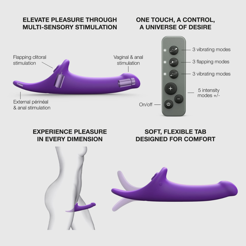 Strap On Me Multi Orgasm Dildo