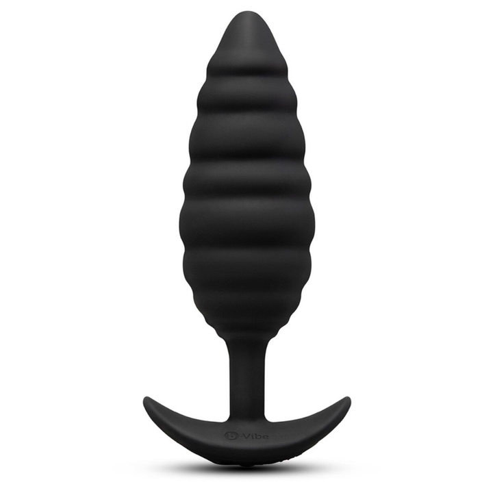 b-Vibe Twist Texture Plug Black