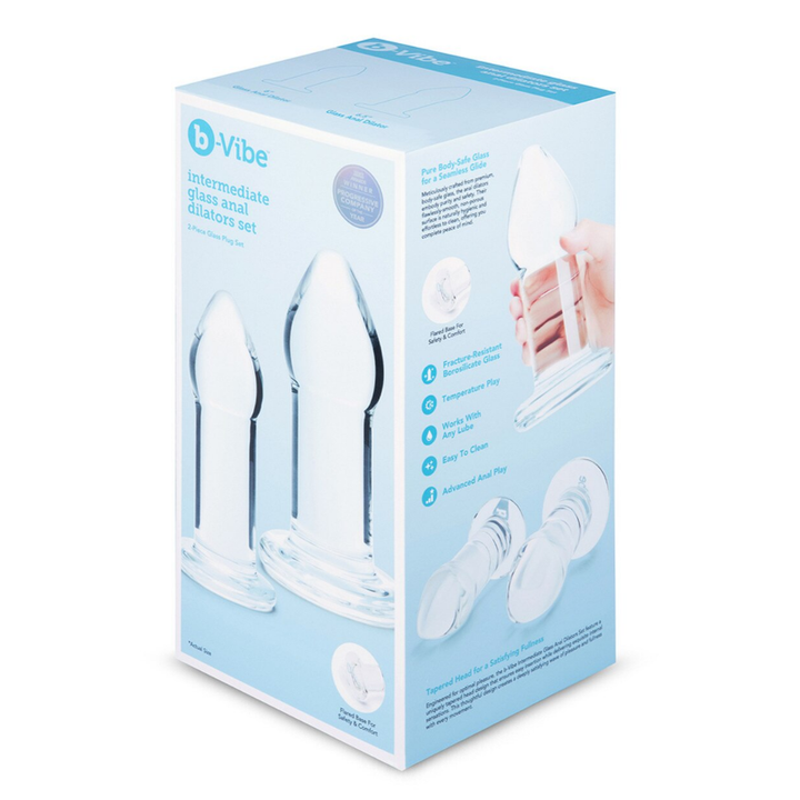 b-Vibe Intermediate Glass Dilator Set