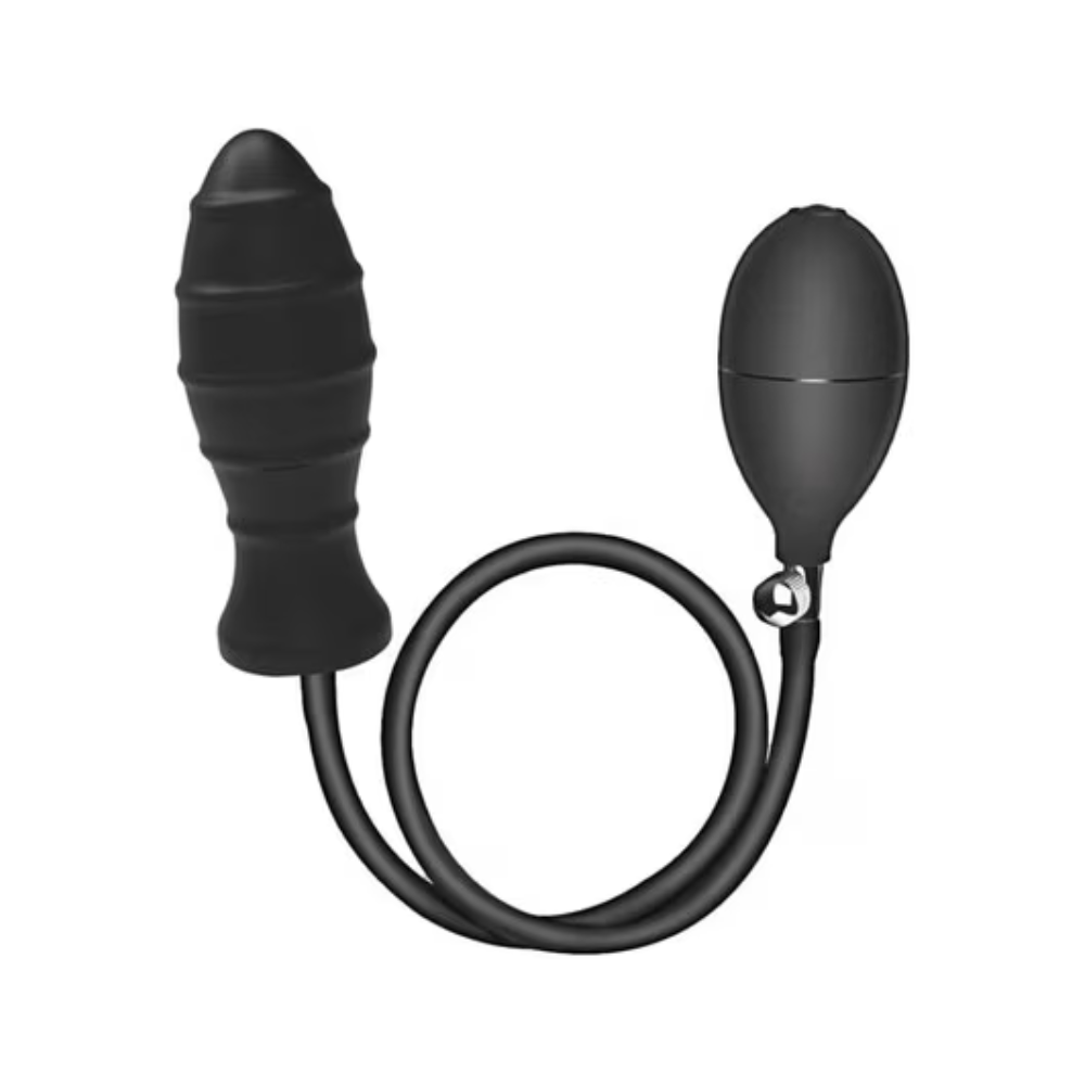 NassToys Atomic Inflatable Intermediate Plug Black