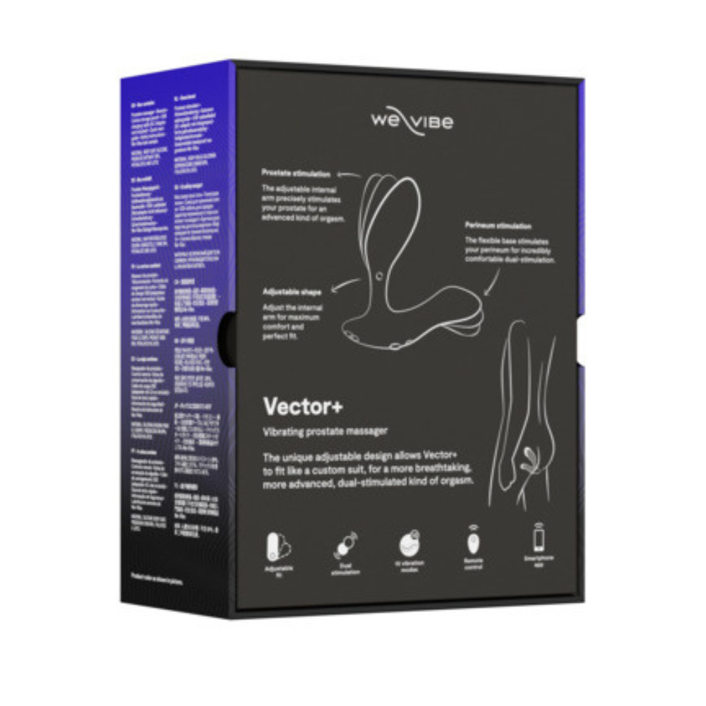 We Vibe Vector Plus - Charcoal Black