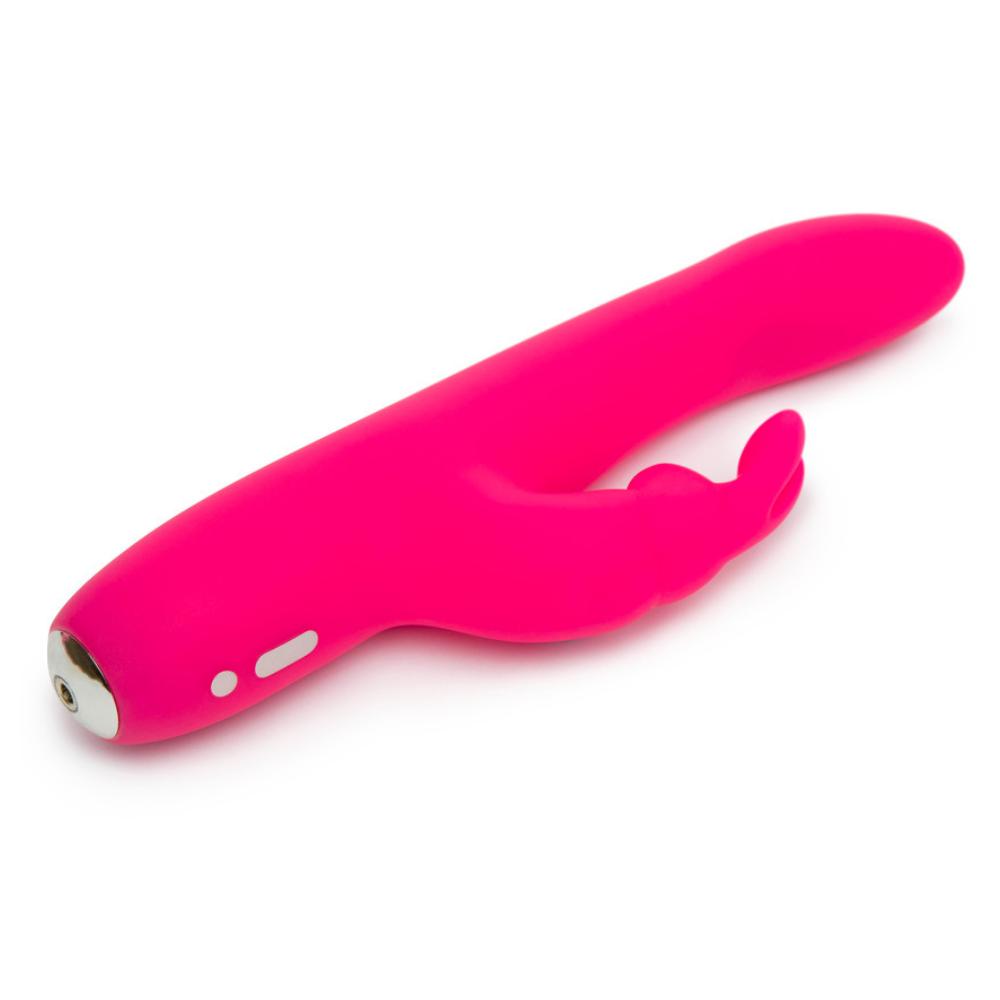 Happy Rabbit Slimline Curve Rechargeable Rabbit Vibrator - Pink