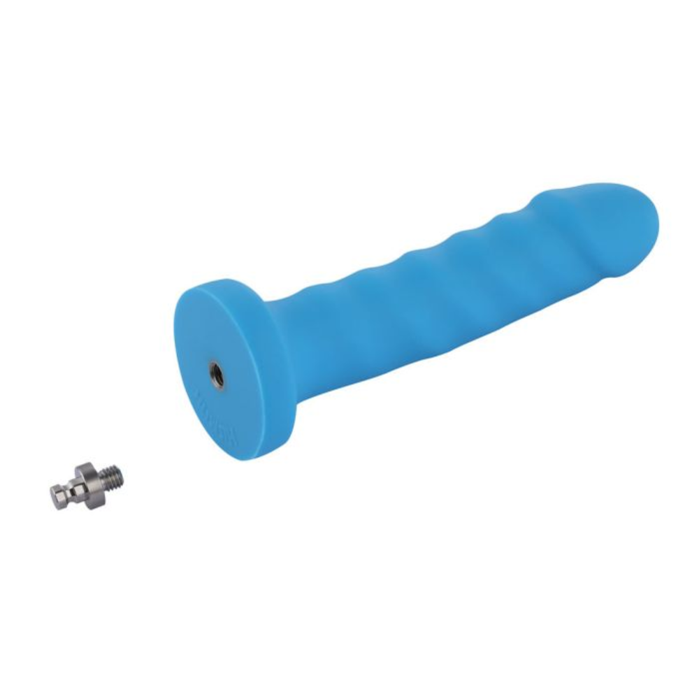 HiSmith - 6.7in Silicone Blue Anal Dildo