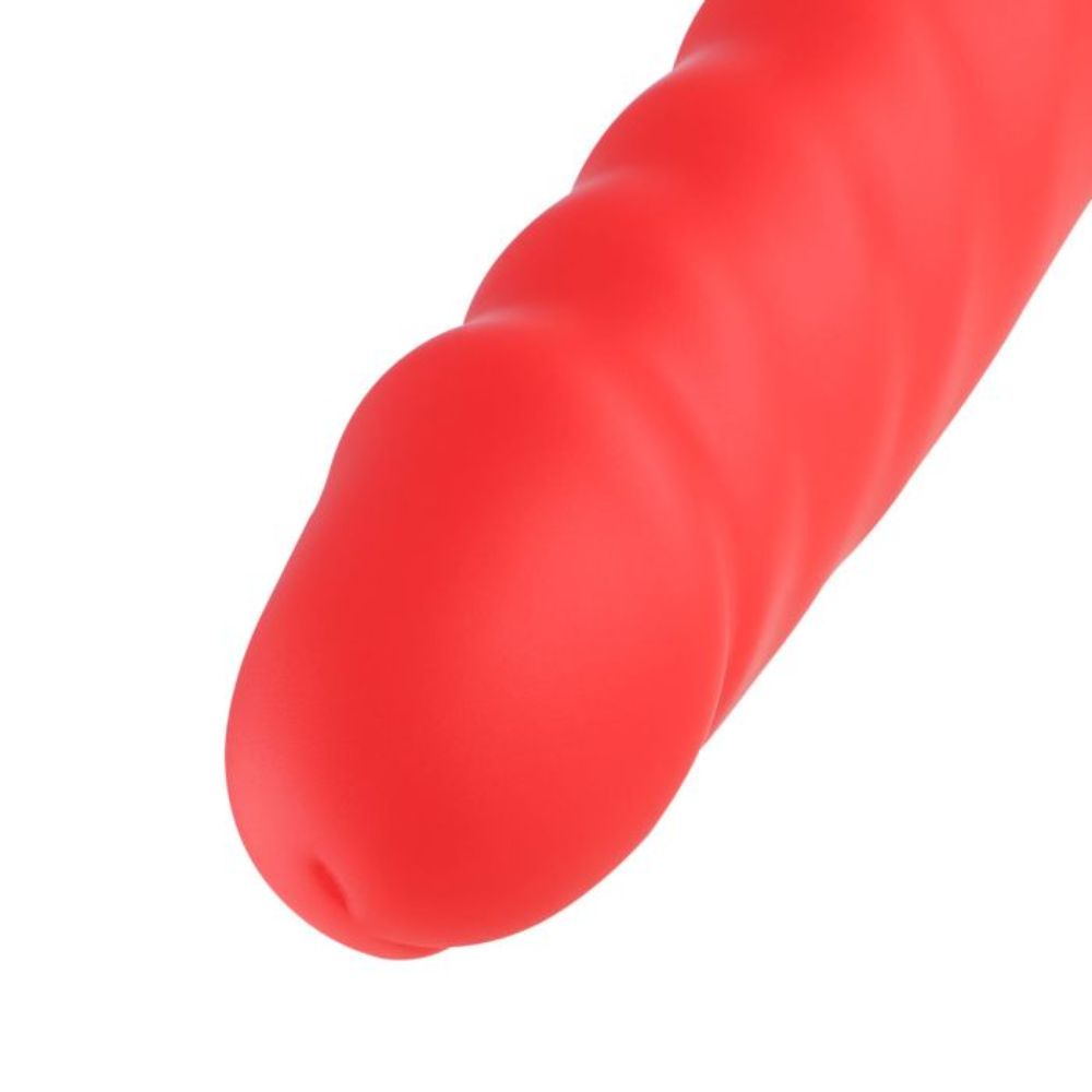 HiSmith 7.1" Red Anal Dildo