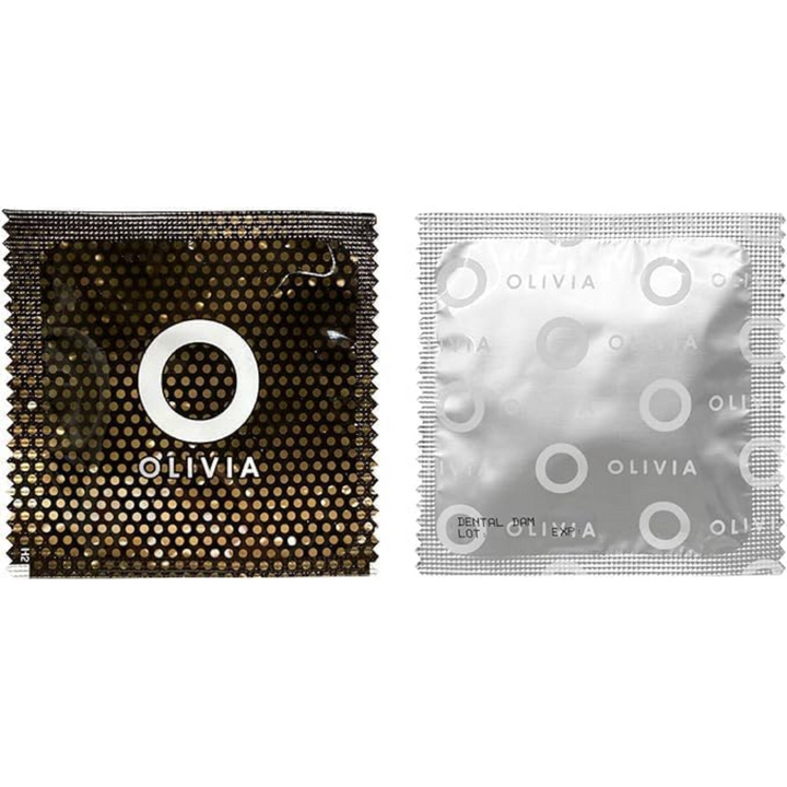 Olivia Vanilla Scent Natural Latex Dams 6 Pack