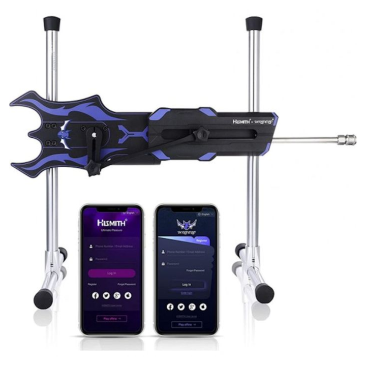 HiSmith & Wildolo Intelligent APP Controlled Premium Sex Machine (KlicLok)
