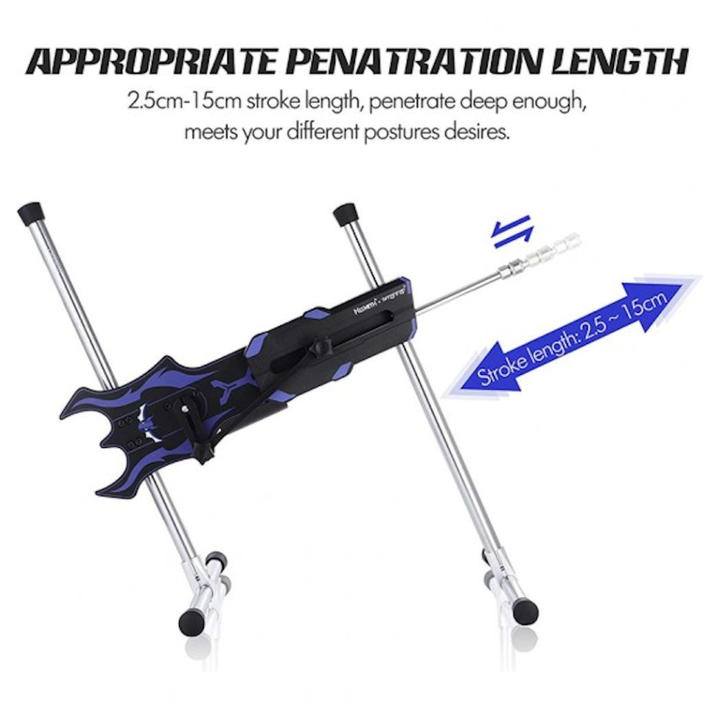 HiSmith & Wildolo Intelligent APP Controlled Premium Sex Machine (KlicLok)