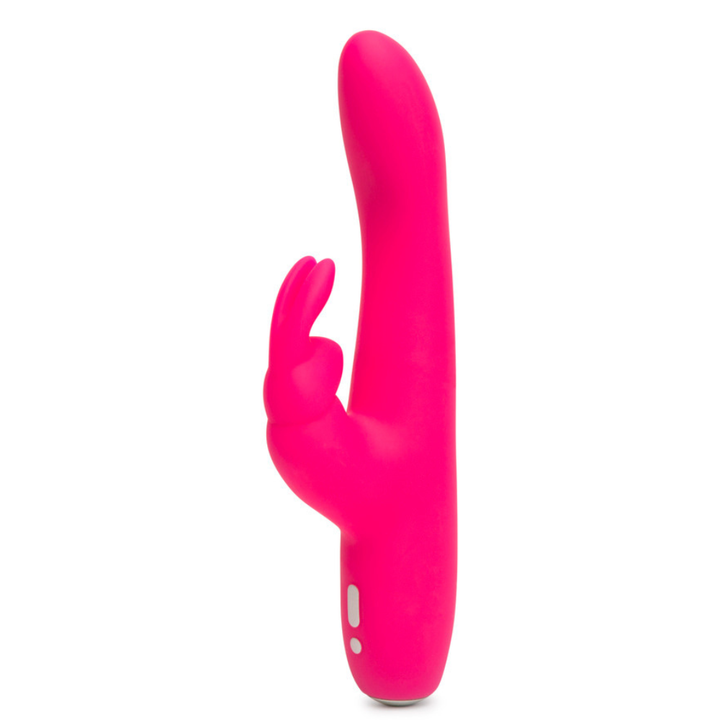 Happy Rabbit Slimline Curve Rechargeable Rabbit Vibrator - Pink