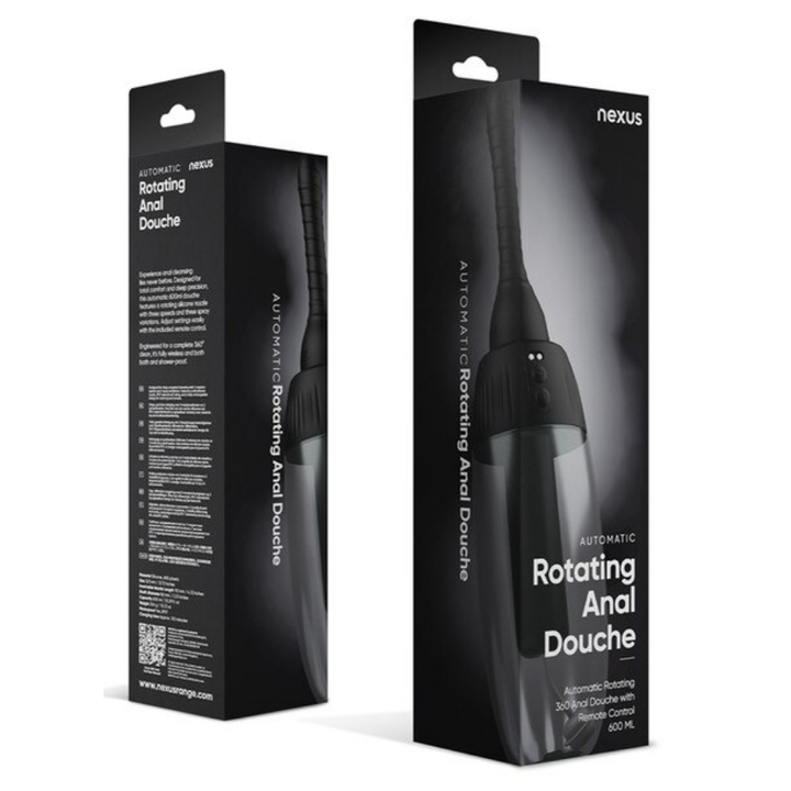 Nexus Automatic Rotating 360 Anal Douche with Remote