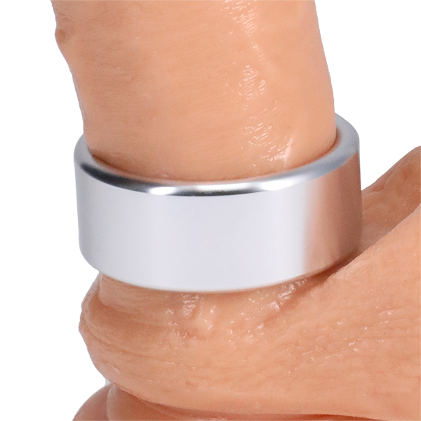 Doc Johnson Brushed Alloy Cock Ring