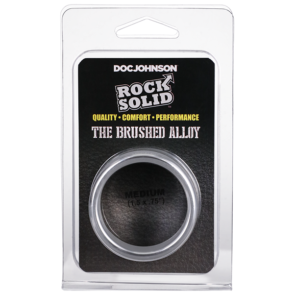 Doc Johnson Brushed Alloy Cock Ring