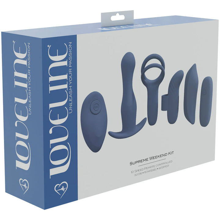 Shots Loveline Supreme Weekend Kit - Blue/Grey