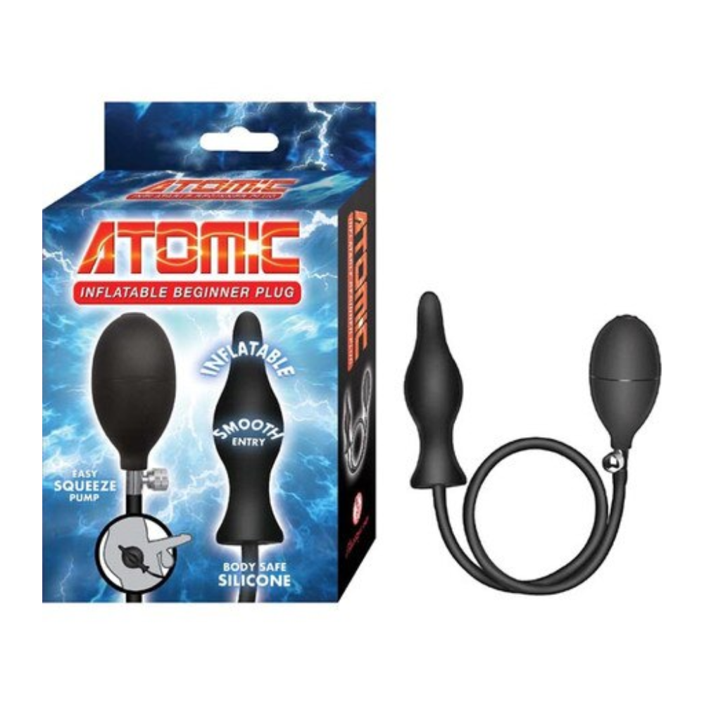NassToys Atomic Inflatable Beginner Plug Black