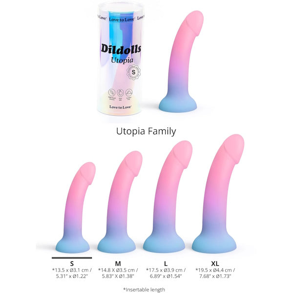 Love to Love Dildolls Small - Utopia