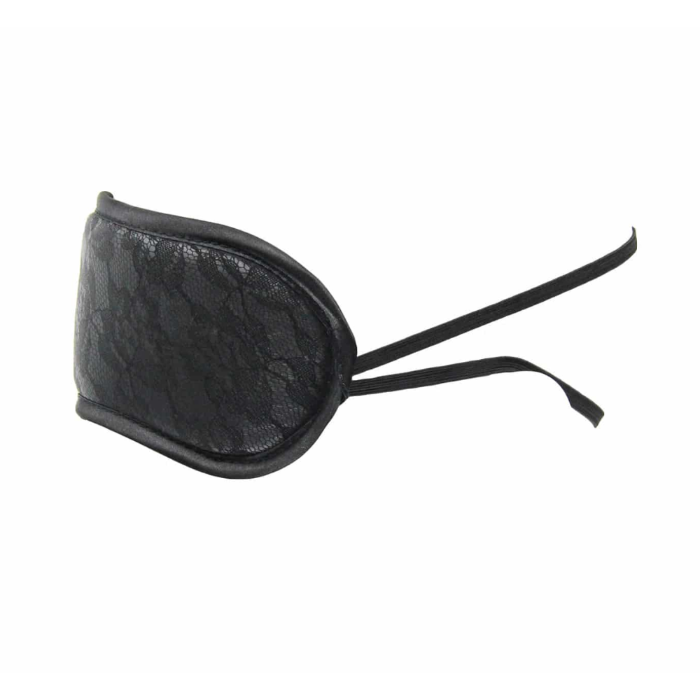 Love In Leather Lace Blindfold