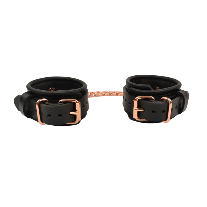 Mercy Industries Bondage Wrist Cuffs with Removable Chain Connector
