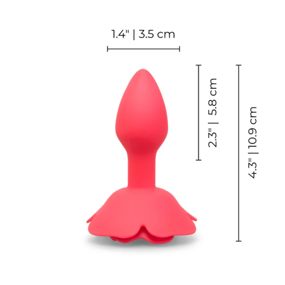b-Vibe Vibrating Rose Plug GWP
