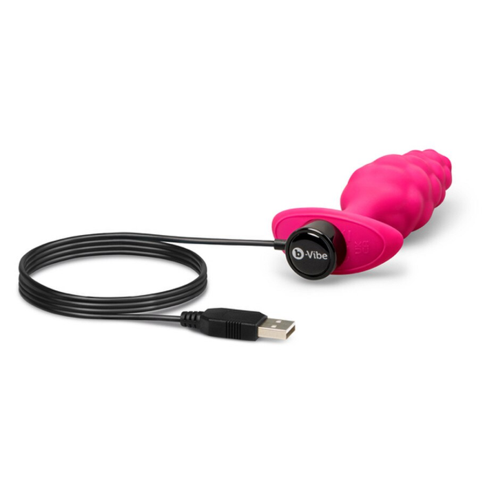 b-Vibe Bump Texture Plug Pink