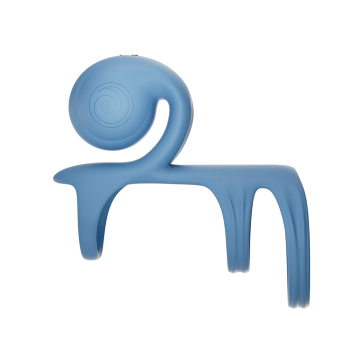 SVibe Snail JOVI Arc Couples Ring Blue Haze