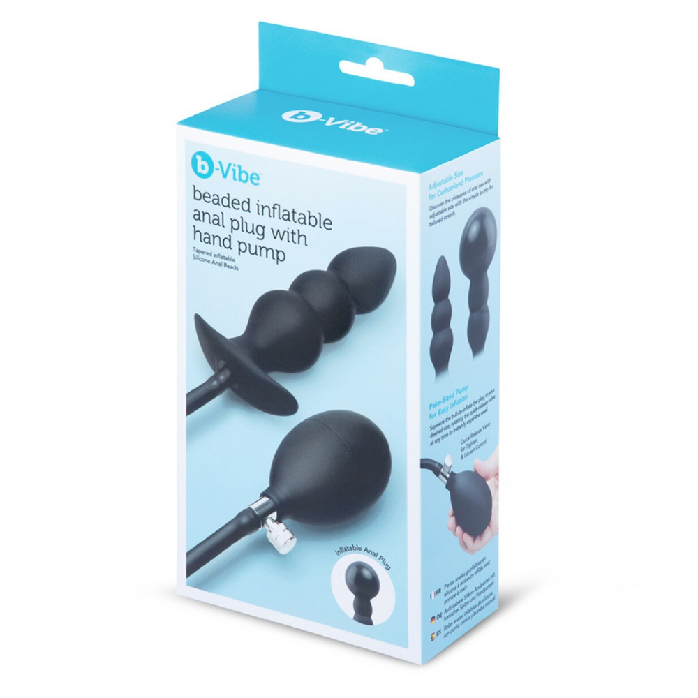 b-Vibe Inflatable Anal Plugs