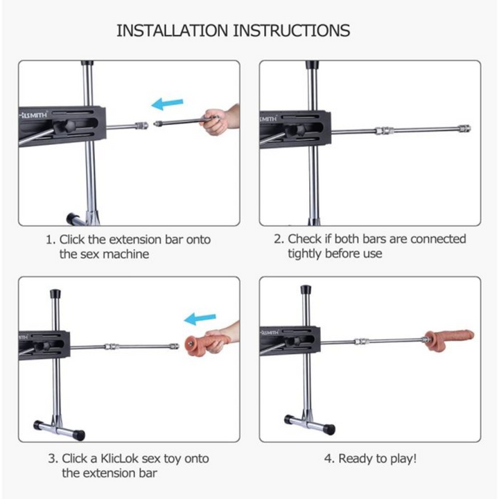 HiSmith - 30cm Extension Rod (KlicLok)