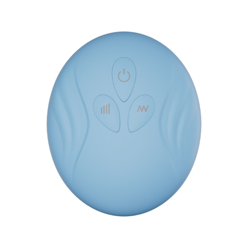 SVibe Snail JOVI Arc Couples Ring Blue Haze