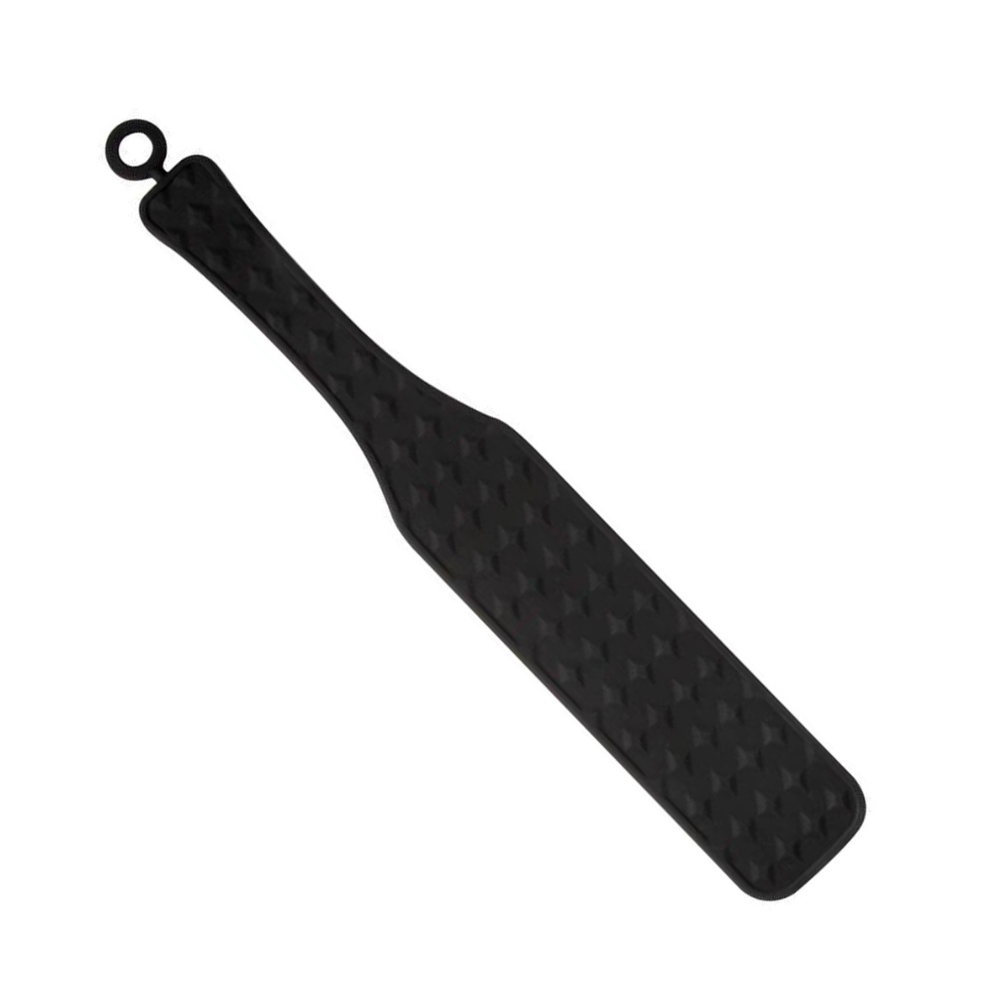 Love In Leather Silicone Diamond Paddle 052