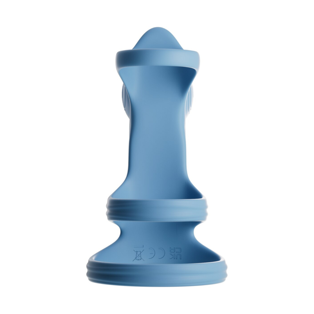 SVibe Snail JOVI Arc Couples Ring Blue Haze