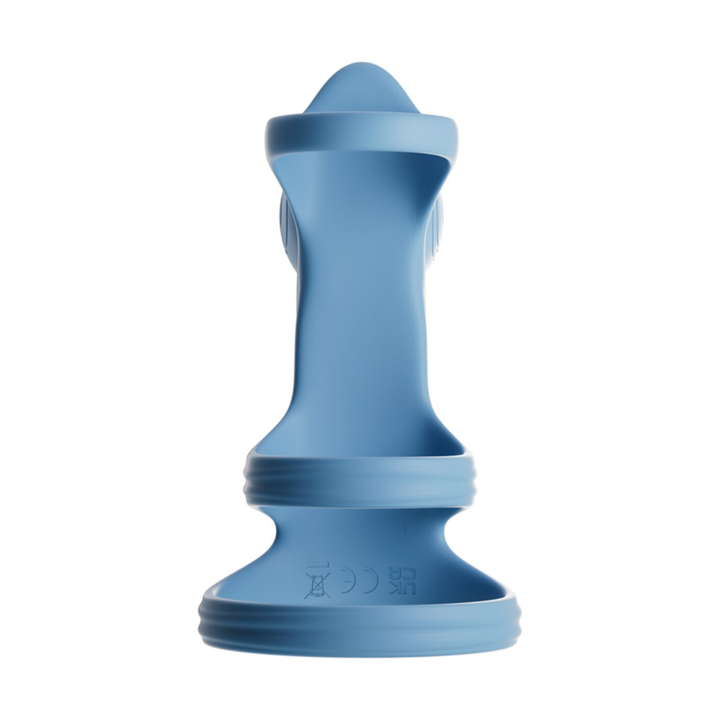 SVibe Snail JOVI Arc Couples Ring Blue Haze