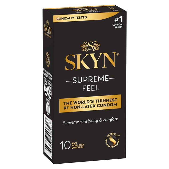 Lifestyles Skyn Supreme Feel Non Latex Condoms 10 Pack
