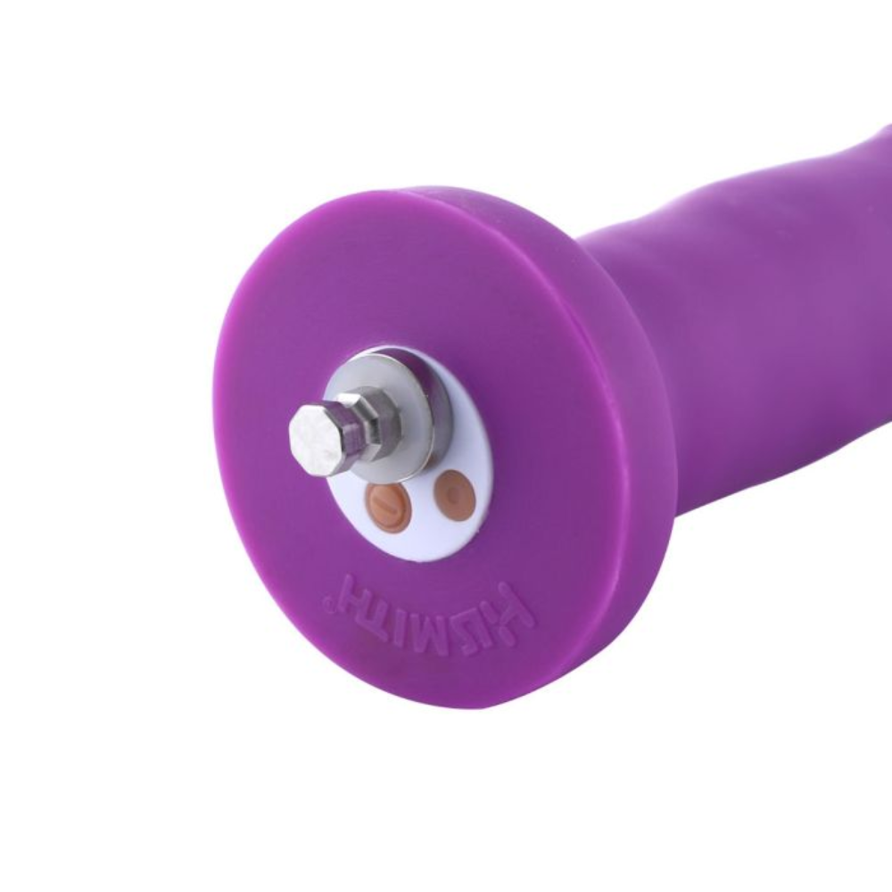HiSmith - 6.7" Silicone Vibrating Purple Dildo (KlicLok)