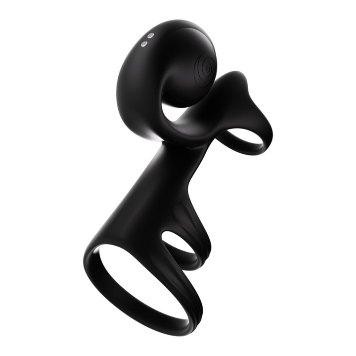 SVibe Snail JOVI Arc Couples Ring Noir Haze