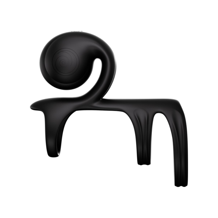 SVibe Snail JOVI Arc Couples Ring Noir Haze