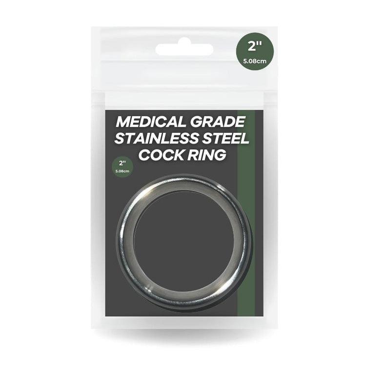 AAPD Medical Grade Stainless Steel Thick Cock Ring 50mm