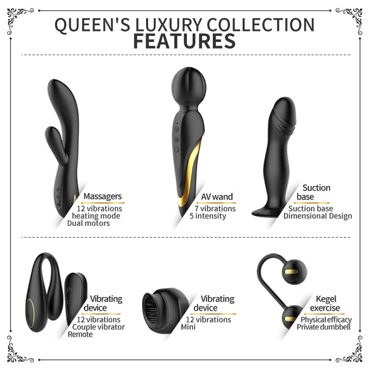 Pretty Love Queens Luxury Collection Classic Set - Black