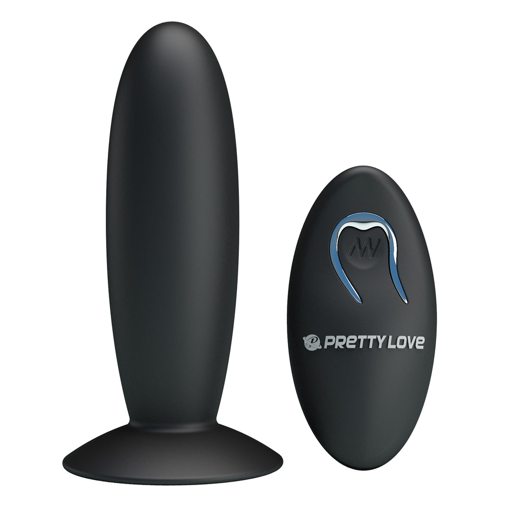 Pretty Love Remote Control Prostate Massager - Black