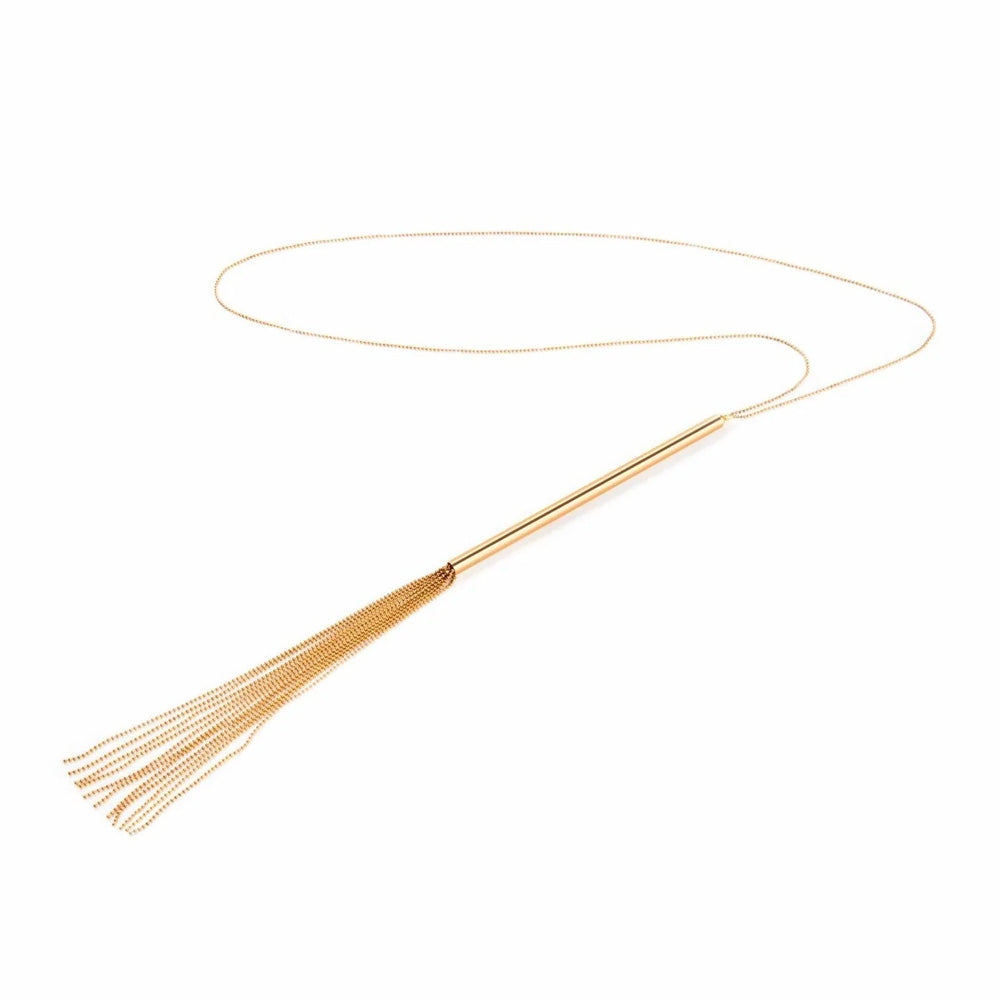 Bijoux Magnifique Whip Necklace - Gold
